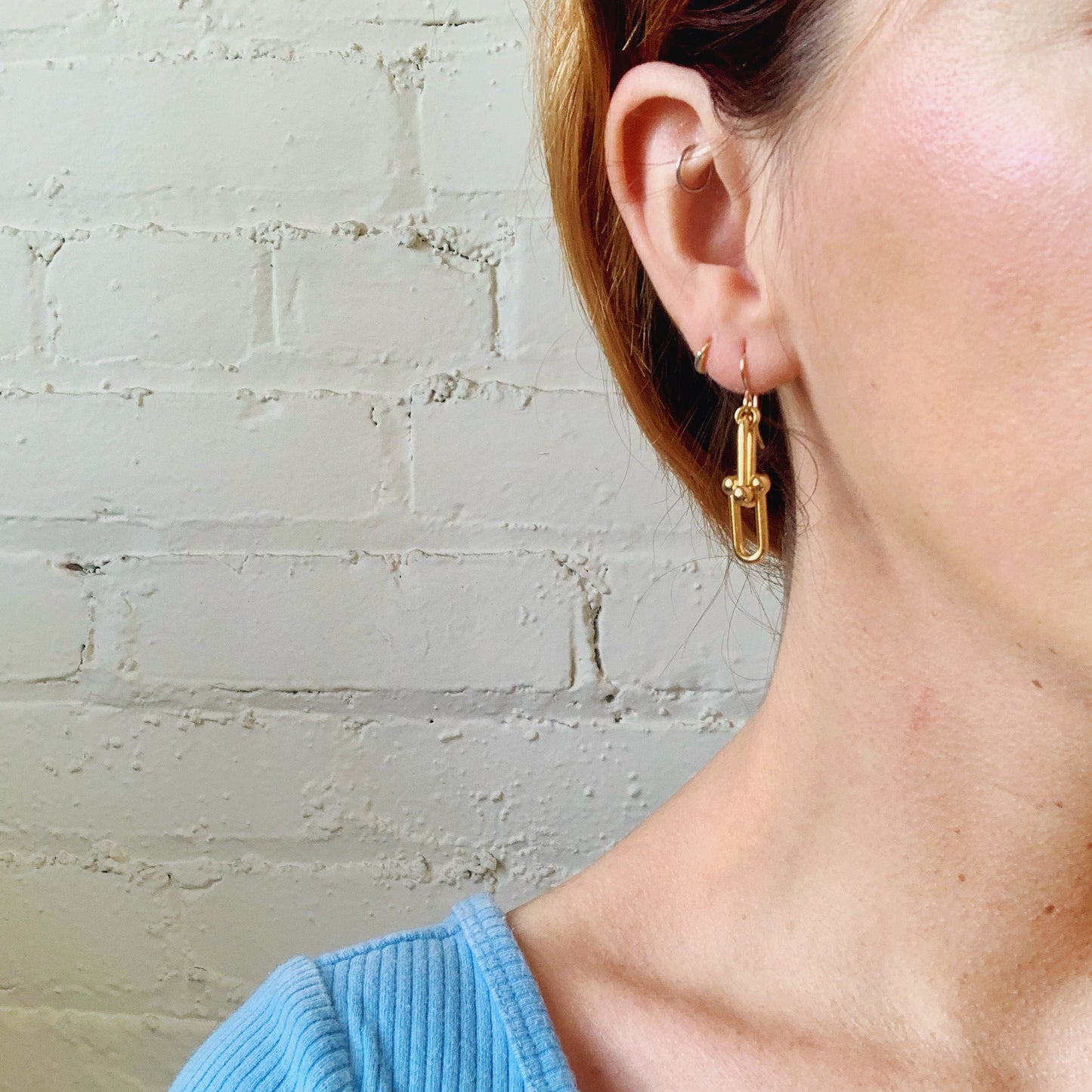 Ball and Chain Earrings