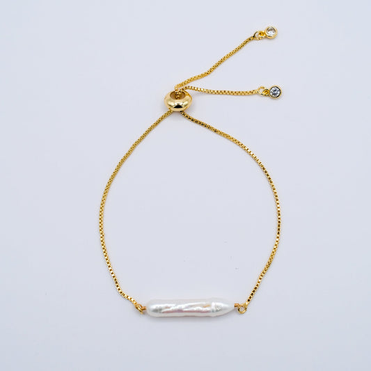 Freshwater Pearl Adjustable Bracelet