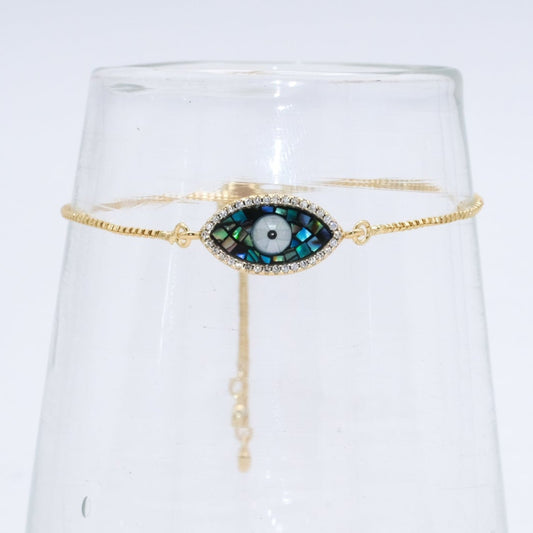 Evil Eye Adjustable Bracelet