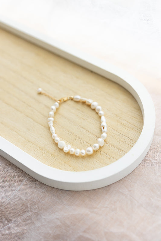 Mixed Pearl Beaded Bracelet