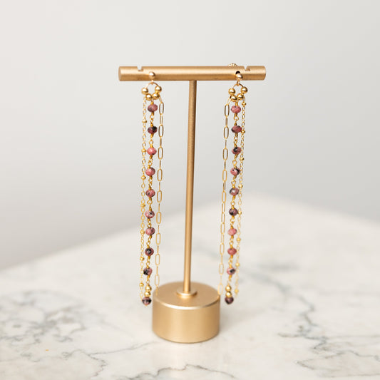 Beaded Post Earrings