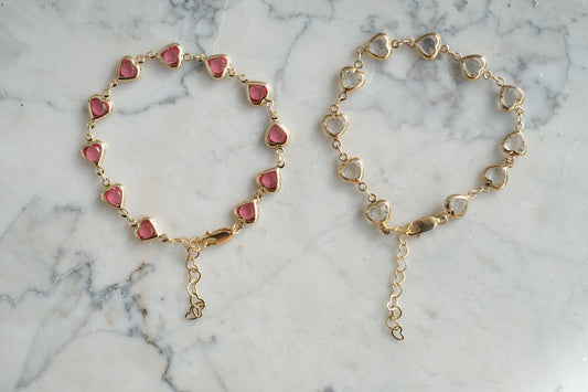 Heart Chain Bracelet