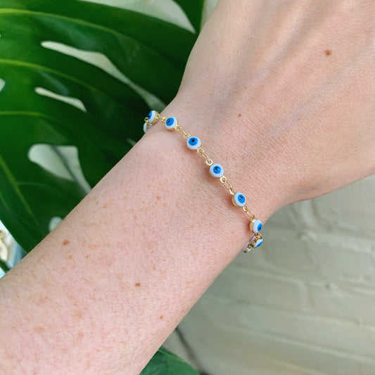 Evil Eye Magnetic Bracelet